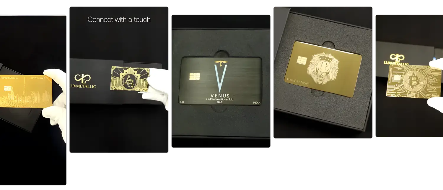 Lux Metallic Cards